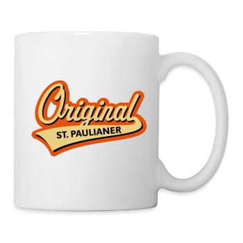 Original St. Paulianer (Sankt St. Pauli, Kiez, 3C) - Tasse - Weiß - Rechts