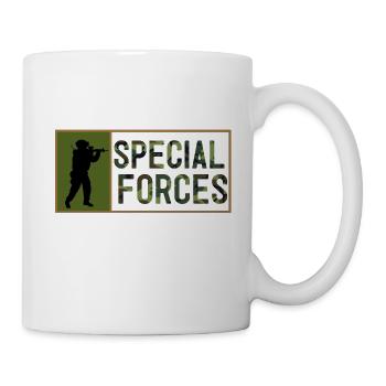 Special Forces Militär Spezialeinheit Polizei - Tasse - Weiß - Rechts