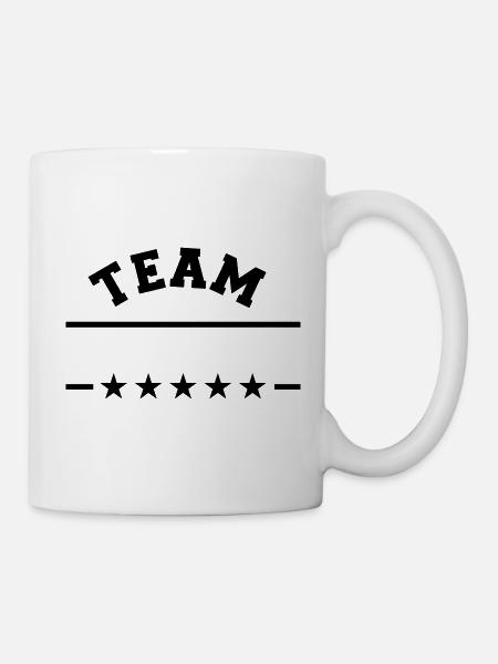 Team - Tasse - Weiß