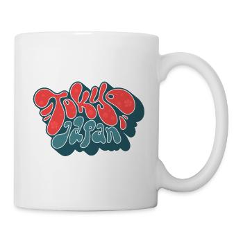 Tokyo Japan Logo - Japanisches Symbol - Japan Geek - Tasse - Weiß - Rechts