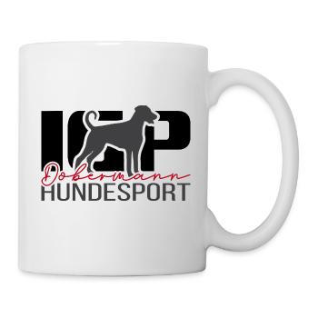 DOBERMANN IGP Hundesport Hunde Hund Wilsigns - Tasse - Weiß - Rechts