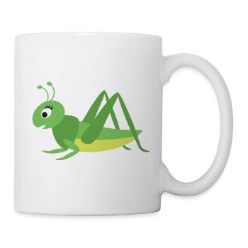 sauterelle - Mug blanc - blanc - Droite