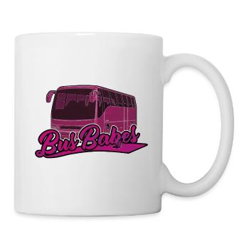 Babes Bus | Chauffeur de bus Cadeau de chauffeur de bus - Mug blanc - blanc - Droite