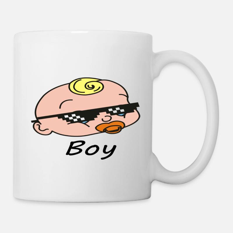 Baby Boy Kind Geschenk Idee Lieber Kinder Liebe - Tasse - Weiß