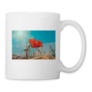 Poppies - Mug - white - Right