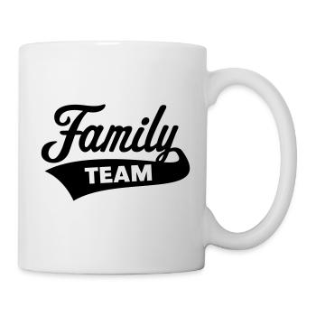 Family Team (Family / Black) - Mug - white - Right