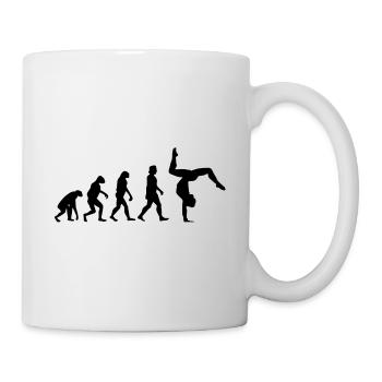 Turnen Handstand Evolution - Tasse - Weiß - Rechts