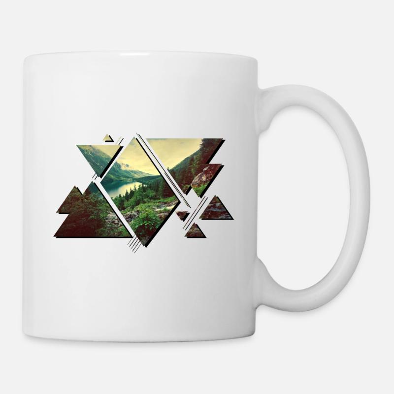 Nature aventure forêt nature nature - Mug blanc - blanc