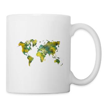 word map 2040 - Mug blanc - blanc - Droite