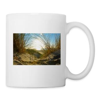 Dünen Idylle - Tasse - Weiß - Rechts