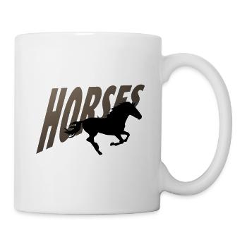 Horses - Mug - white - Right