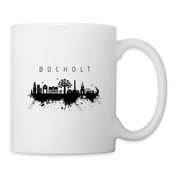Bocholt Skyline Splash - Tasse - Weiß - Rechts