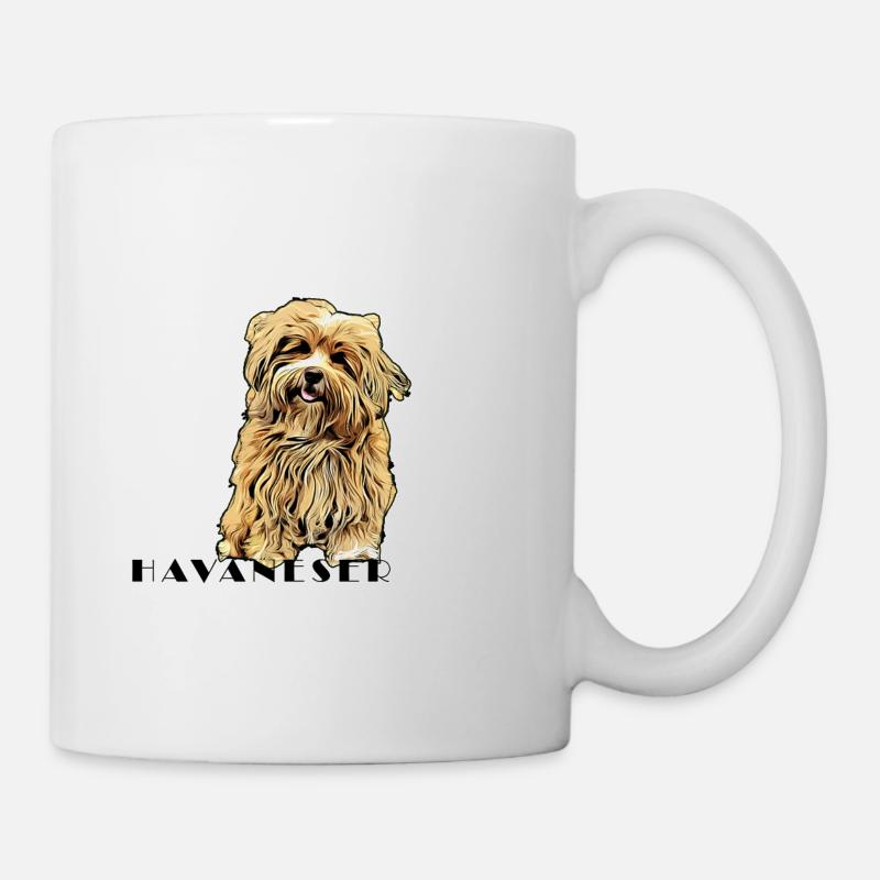 Havanese Comic Text2 - Mug - white
