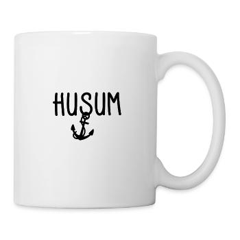 Husum - Tasse - Weiß - Rechts