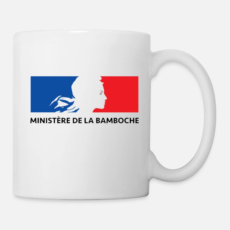 MINISTÈRE DE LA BAMBOCHE - Mug blanc - blanc