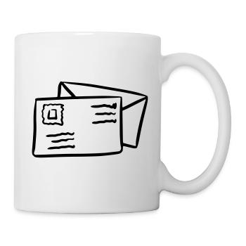 Letter Post Envelope Message - Mug - white - Right