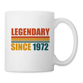 LÉGENDAIRE DEPUIS 1972 - Mug blanc - blanc - Droite