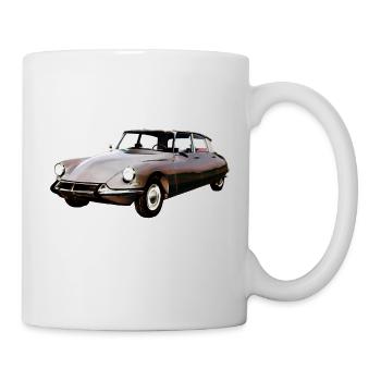 Alter Wagen 4 - Tasse - Weiß - Rechts
