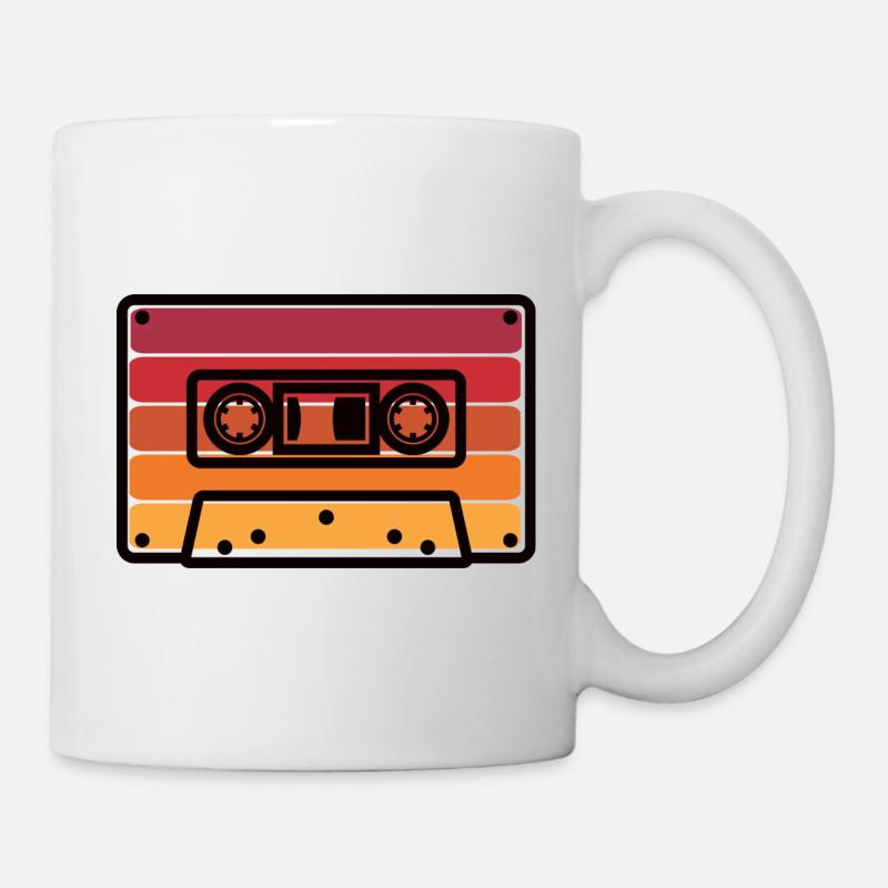 Retro Kasette - Tasse - Weiß