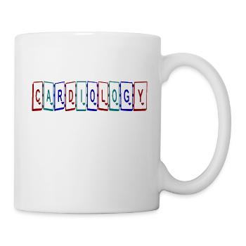 Lustiges Kardiologen Geschenk - Tasse - Weiß - Rechts