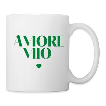 AMORE MIO EN ITALIEN MON AMOUR fête des mères - Mug blanc - blanc - Droite