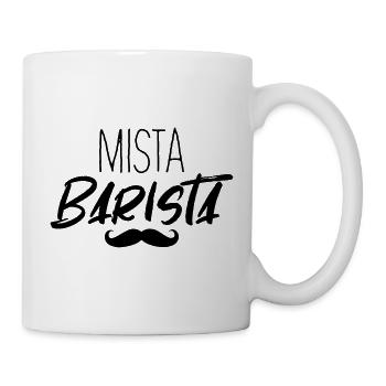 Mista Barista Mister Barista Kaffee Espresso - Tasse - Weiß - Rechts