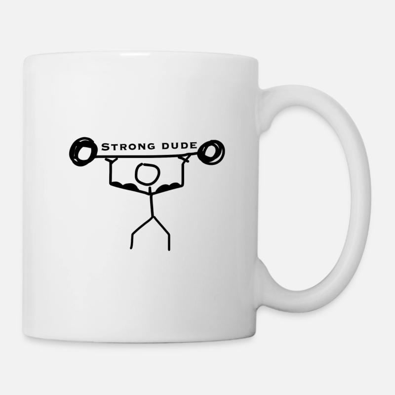 training Muskeln - Tasse - Weiß