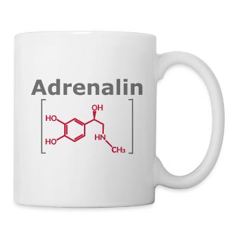 adrenaline - Mug - white - Right