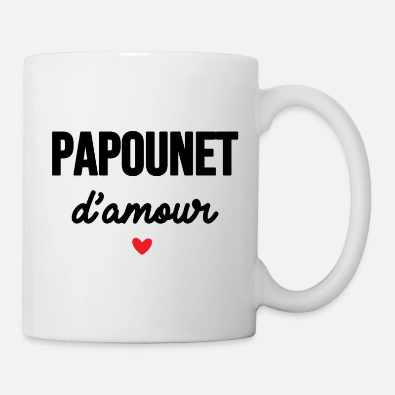 Papounet d'amour - Mug blanc - blanc