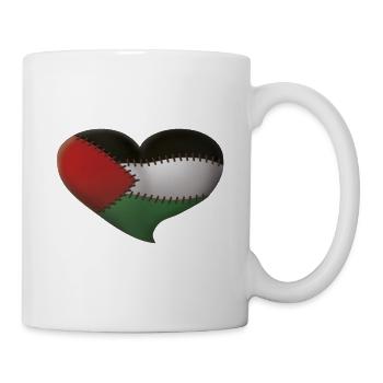 Palestine Heart - Mug - white - Right
