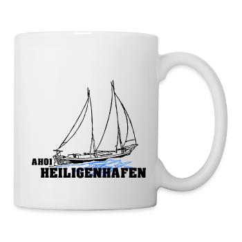 Segelboot Heiligenhafen - Tasse - Weiß - Rechts