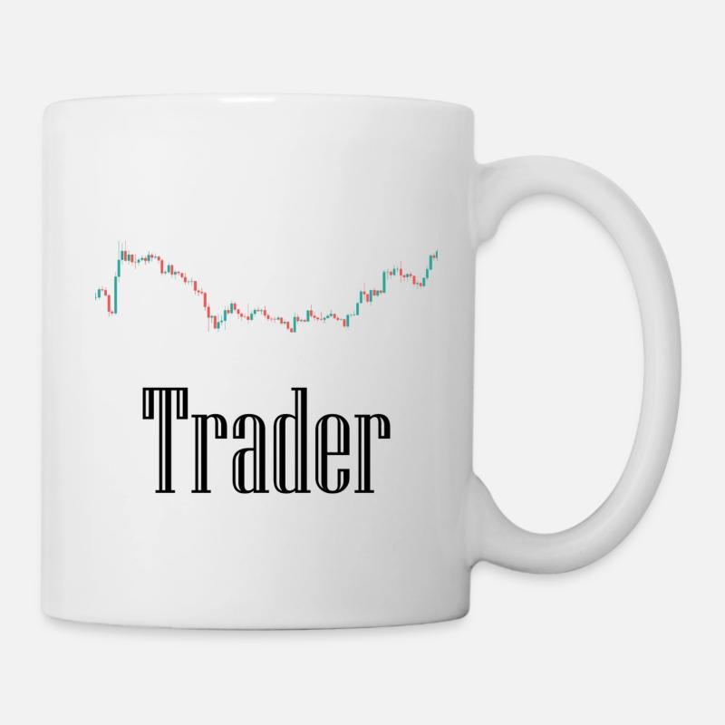Börsen Trader - Tasse - Weiß