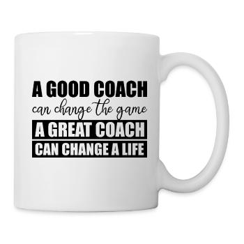 A Great Coach Can Change A Life 2 - Mug - white - Right