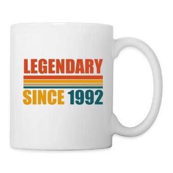 légendaire depuis 1992 - Mug blanc - blanc - Droite