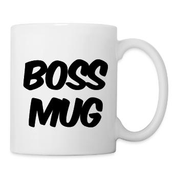 BOSS MUG - Tasse - Weiß - Rechts