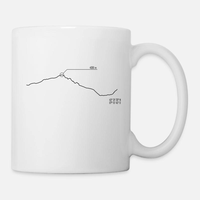 Gran Paradiso - Tasse - Weiß