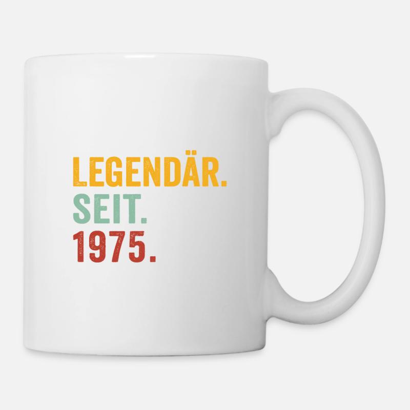 Legendär seit 1975 - Tasse - Weiß