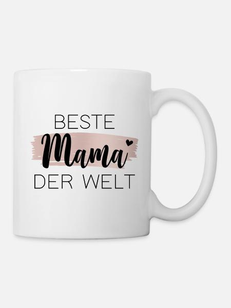 Beste Mama der Welt - Tasse - Weiß