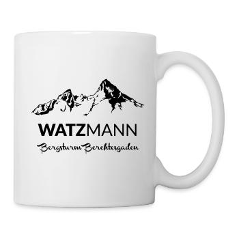 Berg Watzmann Berchtesgaden - Höhe 2713m ermittelt - Tasse - Weiß - Rechts