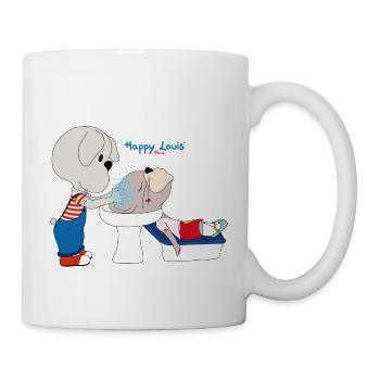 Happy Louis - SHAMPOING - Mug - white - Right