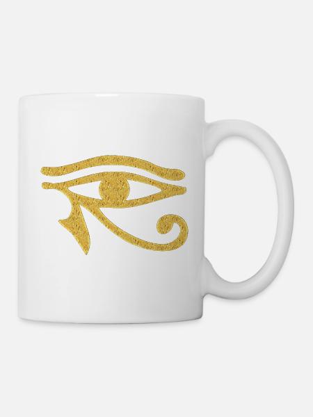 Symbole égyptien - Eye Of Horus 3 - Mug blanc - blanc