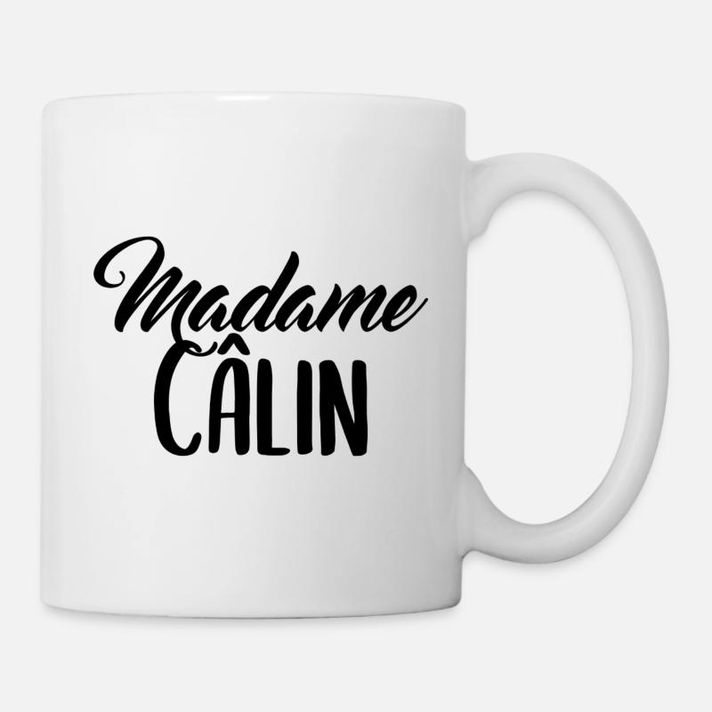 Madame Câlin - Mug blanc - blanc