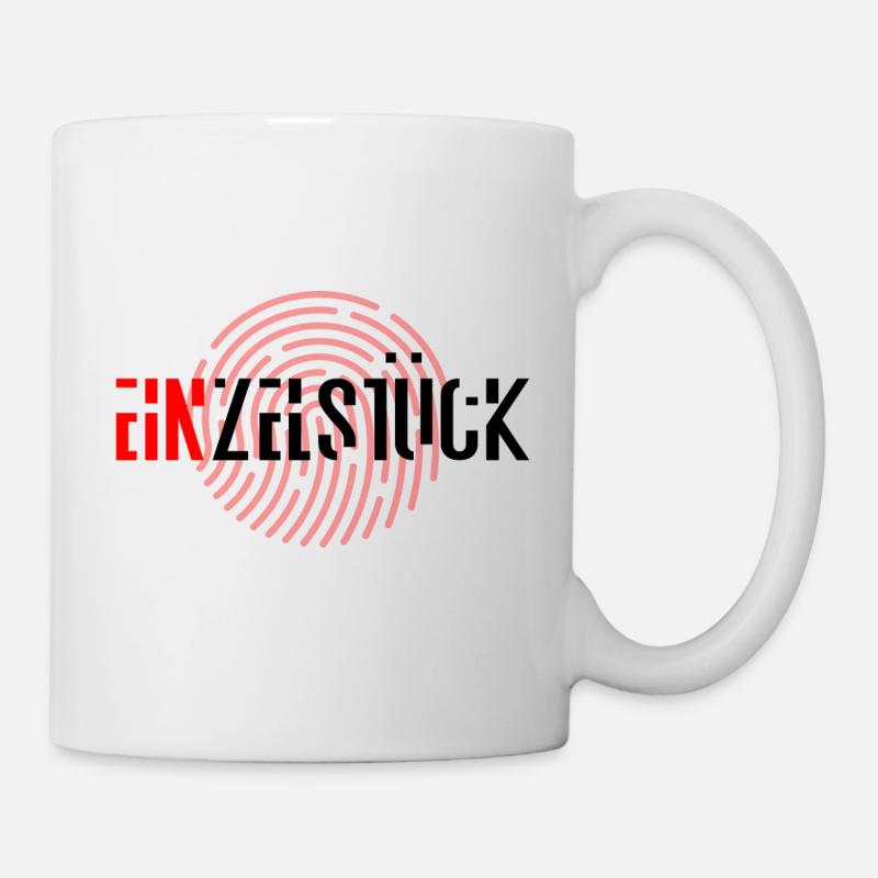 Einzelstück - Tasse - Weiß