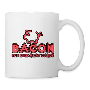 Bacon It's Like Meat Candy 3 - Mug - white - Right