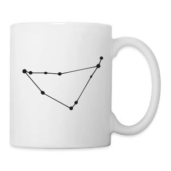 Steinbock - Tasse - Weiß - Rechts
