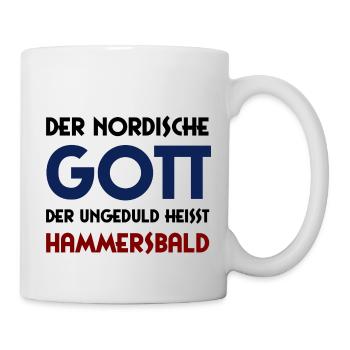Dieu de l’impatience - Hammersbald - Mug blanc - blanc - Droite