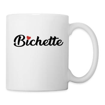 Bichette idée de cadeau mignon - Mug blanc - blanc - Droite