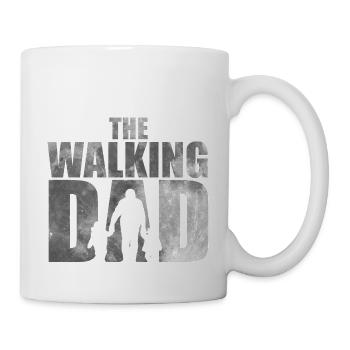 Le cadeau de la fête des pères de papa qui marche - Mug blanc - blanc - Droite