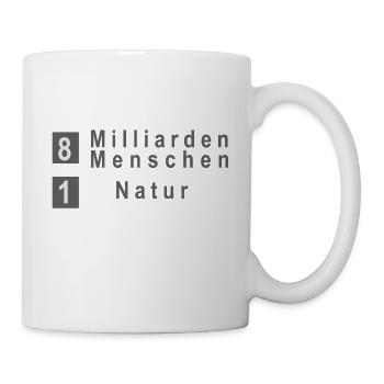 Natur - Tasse - Weiß - Rechts