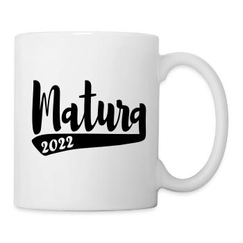 Abschluss Matura 2022 schlicht Ak 22 - Tasse - Weiß - Rechts